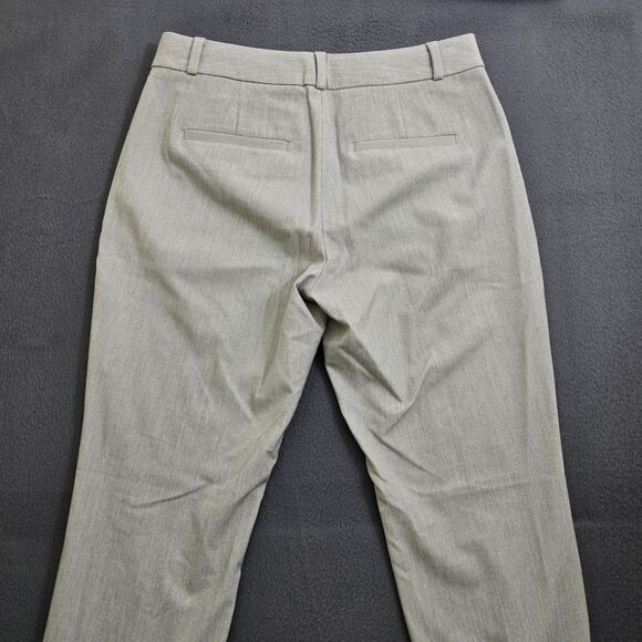 Banana Republic Women 0 Gray Ryan Mid Rise Ankle Trousers - Picture 4 of 12